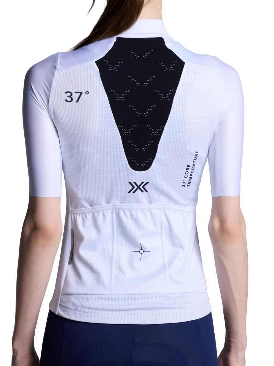 X-BIONIC COREFUSION RIDE JERSEY SS WMN - Off White - Zip Shirts - 46 of 50