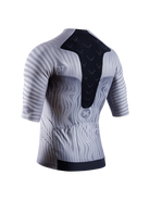 X-BIONIC COREFUSION ULTIMATE AERO JERSEY SS MEN - Windmap Seal Grey - Zip Shirts - 2 of 3