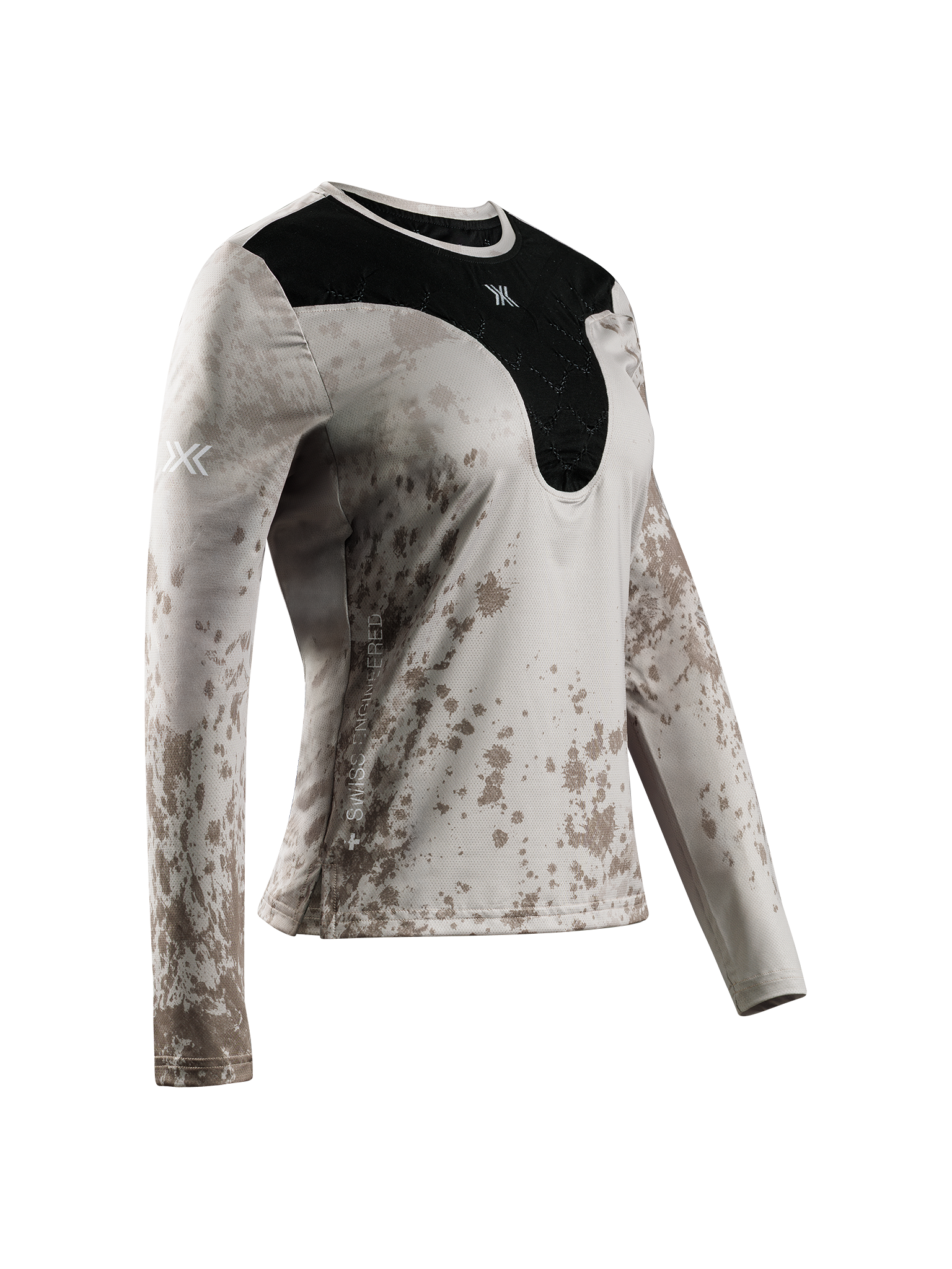 X-BIONIC COREFUSION RUN SHIRT LS WMN - Sand Dirt - Longsleeves - 9 of 10