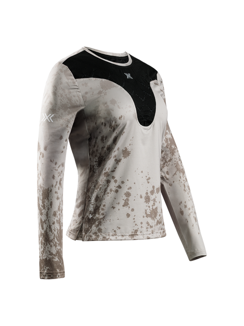 X-BIONIC COREFUSION RUN SHIRT LS WMN - Sand Dirt - Longsleeves - 9 of 10