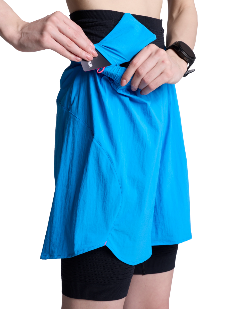 X-BIONIC COREFUSION RUN DISCOVER SHORTS WMN - Eternal Ice - Shorts - 21 of 23