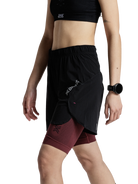 X-BIONIC COREFUSION RUN PERFORM SHORTS WMN - X Black - Shorts - 5 of 20