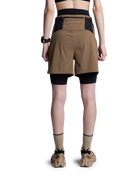 X-BIONIC COREFUSION RUN PERFORM SHORTS WMN - Dark Sand - Shorts - 10 of 20