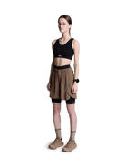 X-BIONIC COREFUSION RUN PERFORM SHORTS WMN - Dark Sand - Shorts - 9 of 20