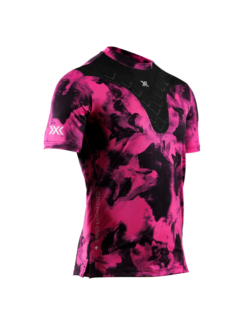 X-BIONIC COREFUSION RUN SHIRT SS MEN - Wolfpack Black Neo Pink - T-Shirts - 32 of 48