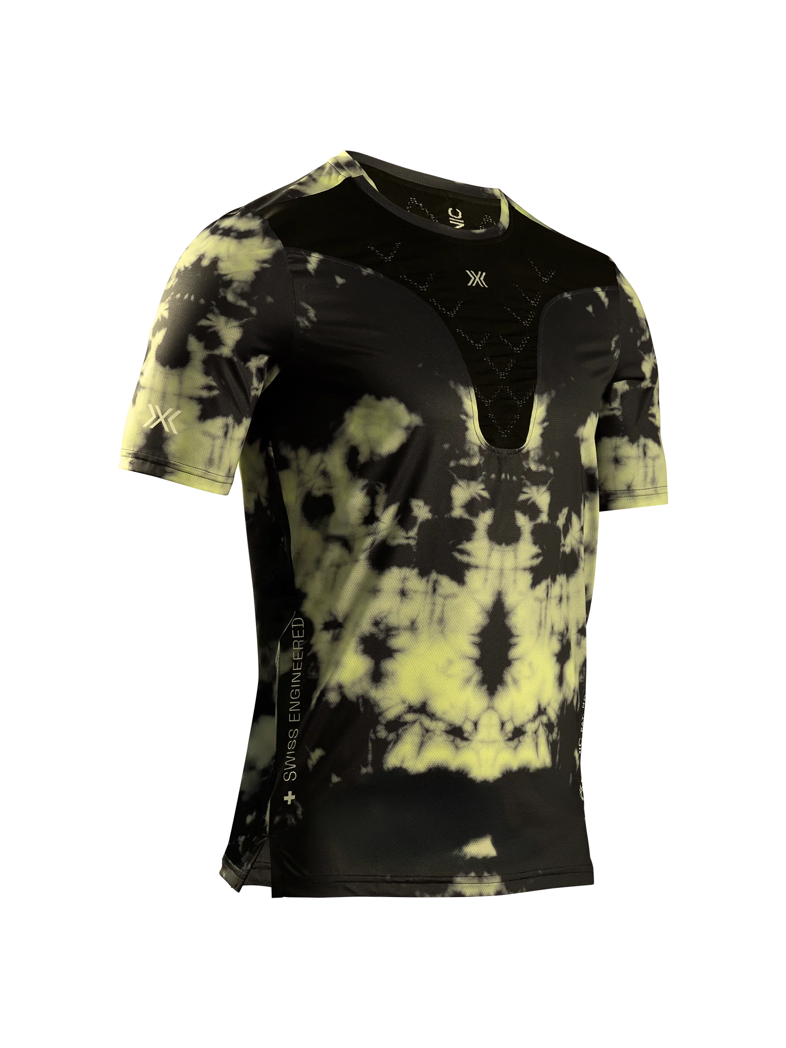 X-BIONIC COREFUSION RUN SHIRT SS MEN - Tie Dye Electric Energy - T-Shirts - 1 of 48