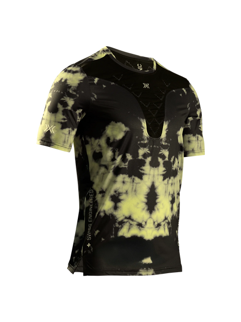 X-BIONIC COREFUSION RUN SHIRT SS MEN - Tie Dye Electric Energy - T-Shirts - 1 of 48