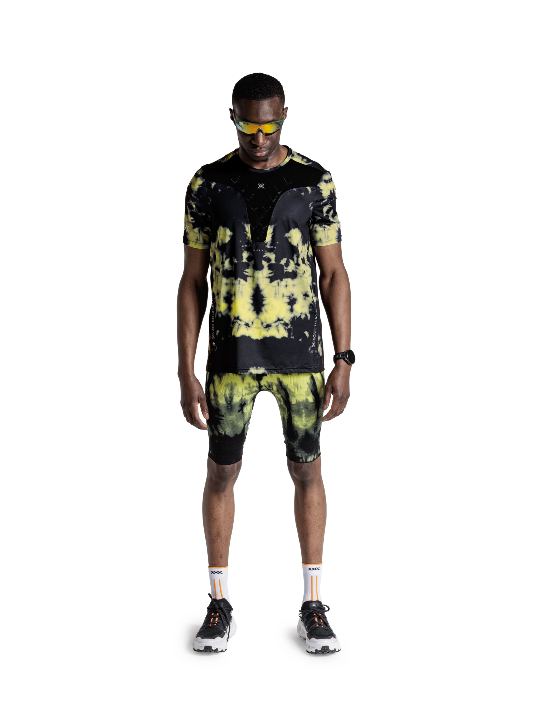 X-BIONIC COREFUSION RUN SHIRT SS MEN - Tie Dye Electric Energy - T-Shirts - 2 of 48