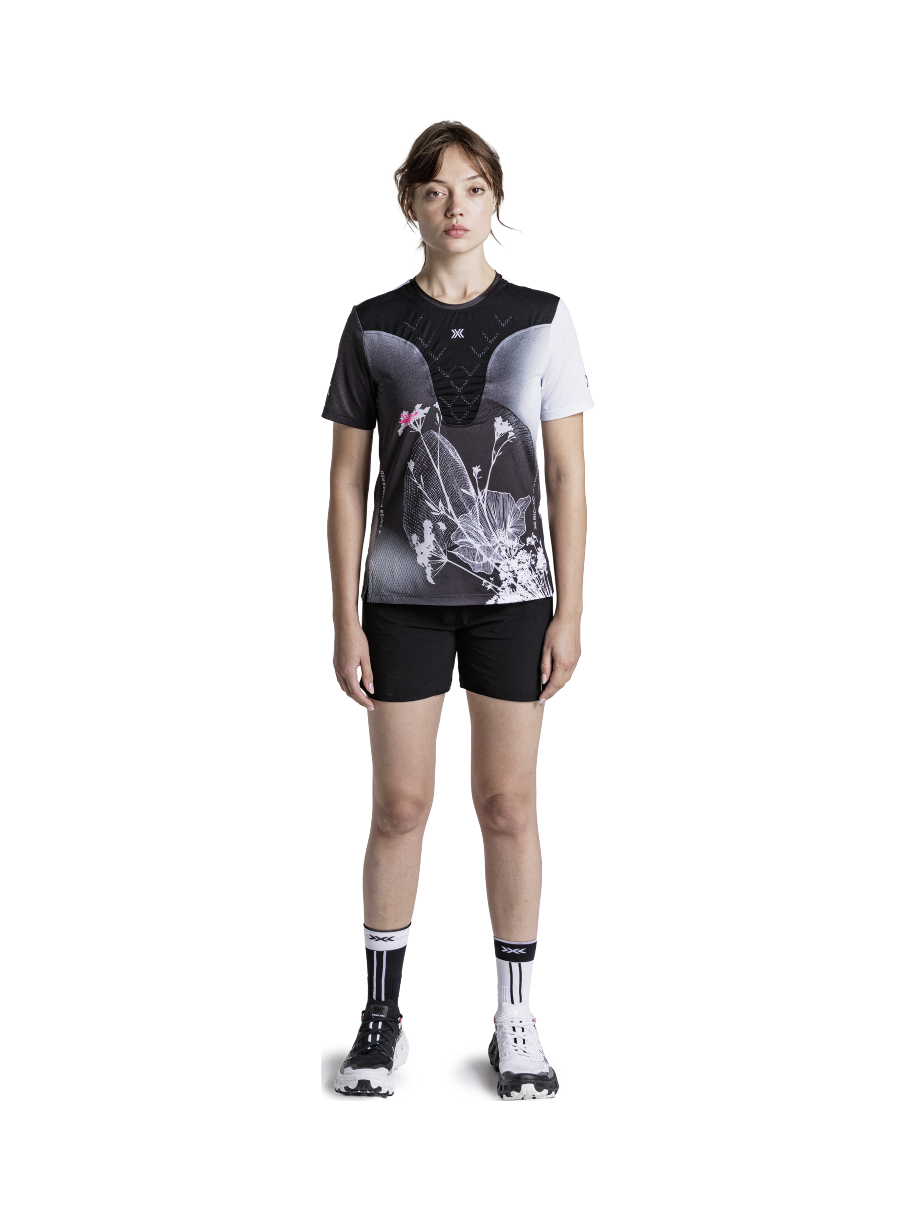 X-BIONIC COREFUSION RUN SHIRT SS WMN - Yinyang X Black X White - T-Shirts - 34 of 50
