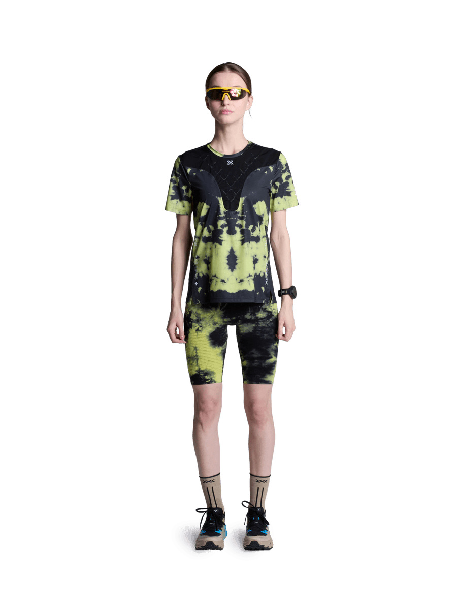 X-BIONIC COREFUSION RUN SHIRT SS WMN - Tie Dye Electric Energy - T-Shirts - 2 of 50