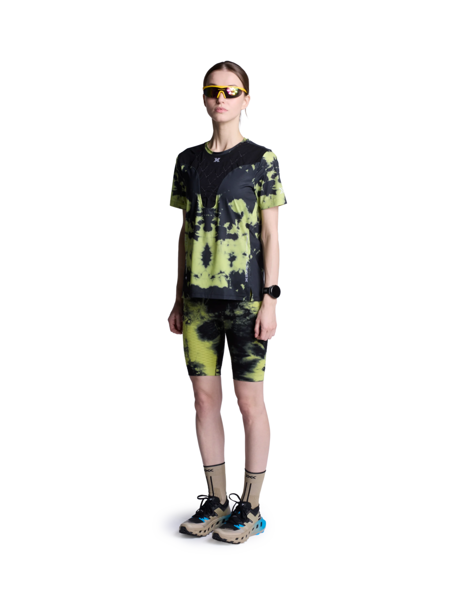 X-BIONIC COREFUSION RUN SHIRT SS WMN - Tie Dye Electric Energy - T-Shirts - 3 of 50