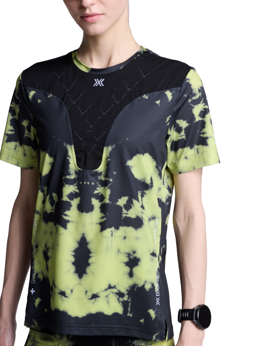 X-BIONIC COREFUSION RUN SHIRT SS WMN - Tie Dye Electric Energy - T-Shirts - 7 of 50
