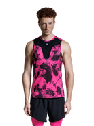 X-BIONIC COREFUSION RUN TANK - Wolfpack Black Neo Pink - Tanks - 14 of 27
