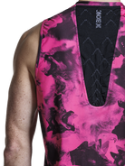 X-BIONIC COREFUSION RUN TANK - Wolfpack Black Neo Pink - Tanks - 19 of 27