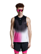 X-BIONIC COREFUSION RUN TANK - Dot Fade Neo Pink White - Tanks - 23 of 27