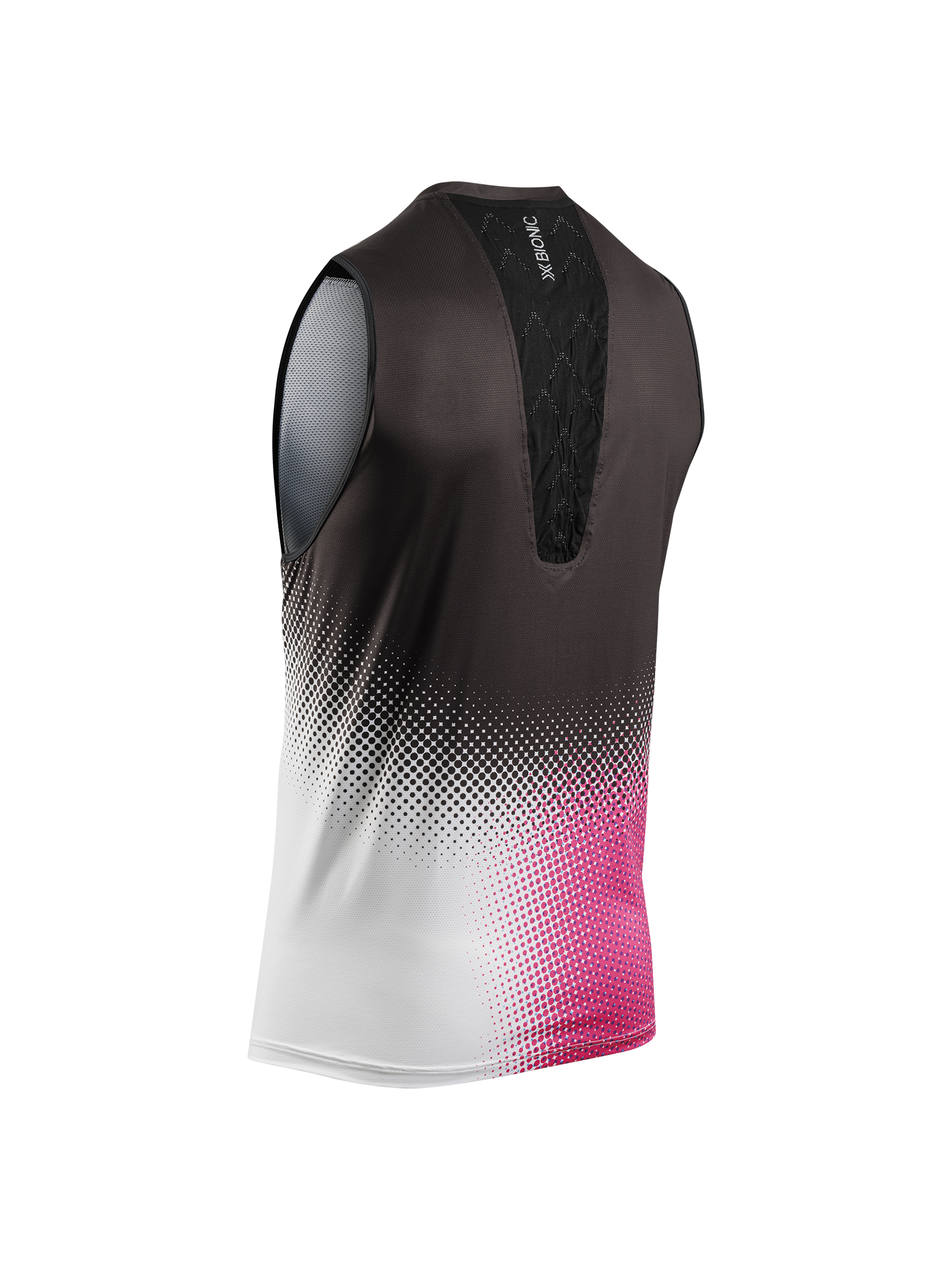 X-BIONIC COREFUSION RUN TANK - Dot Fade Neo Pink White - Tanks - 27 of 27