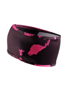 X-BIONIC COREFUSION FLEXBAND - Wolfpack Black Neo Pink Winter - Headbands - 2 of 8