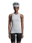 X-BIONIC XCEED RIDE BASELAYER TANK TOP UNISEX - Seal Grey Silver Grey - Tanks - 3 of 4