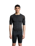 X-BIONIC XCEED RIDE JERSEY SS MEN - X Black Rhino Grey - Zip Shirts - 2 of 26
