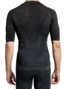 X-BIONIC XCEED RIDE JERSEY SS MEN - X Black Rhino Grey - Zip Shirts - 3 of 26