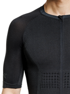 X-BIONIC XCEED RIDE JERSEY SS MEN - X Black Rhino Grey - Zip Shirts - 4 of 26