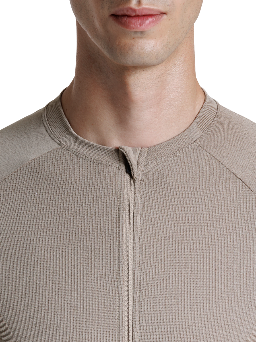 X-BIONIC XCEED RIDE JERSEY SS MEN - Sand Dark Sand - Zip Shirts - 11 of 26