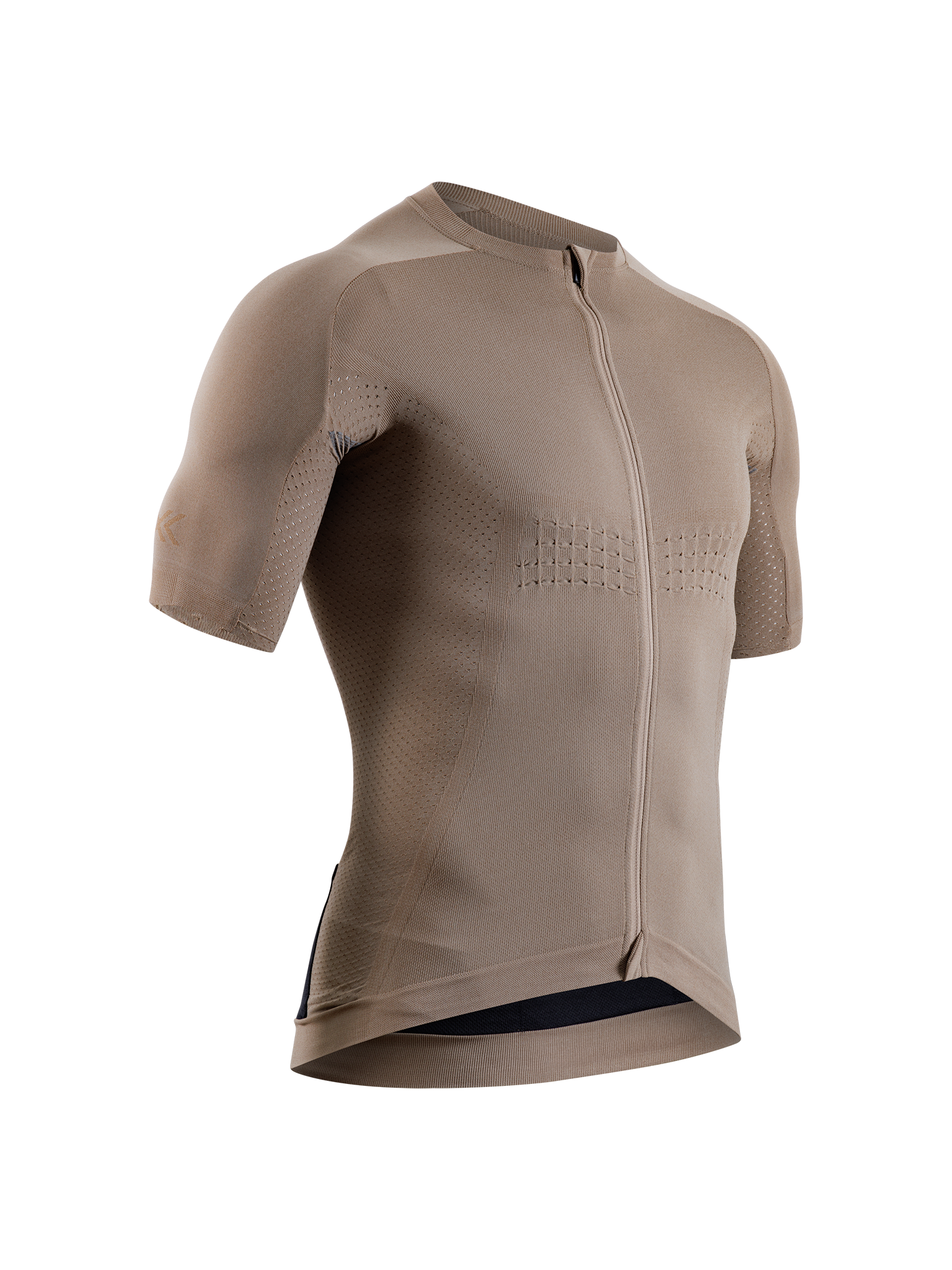 X-BIONIC XCEED RIDE JERSEY SS MEN - Sand Dark Sand - Zip Shirts - 7 of 26