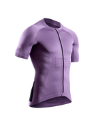 X-BIONIC XCEED RIDE JERSEY SS MEN - Heather Lavender Night - Zip Shirts - 13 of 26