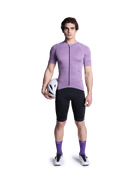 X-BIONIC XCEED RIDE JERSEY SS MEN - Heather Lavender Night - Zip Shirts - 14 of 26