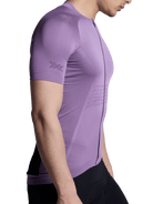 X-BIONIC XCEED RIDE JERSEY SS MEN - Heather Lavender Night - Zip Shirts - 20 of 26