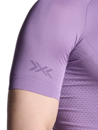 X-BIONIC XCEED RIDE JERSEY SS MEN - Heather Lavender Night - Zip Shirts - 23 of 26
