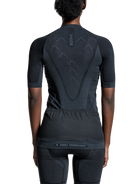 X-BIONIC XCEED RIDE JERSEY SS WMN - X Black Rhino Grey - Zip Shirts - 12 of 25