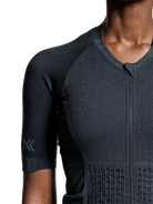 X-BIONIC XCEED RIDE JERSEY SS WMN - X Black Rhino Grey - Zip Shirts - 13 of 25