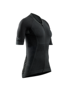 X-BIONIC XCEED RIDE JERSEY SS WMN - X Black Rhino Grey - Zip Shirts - 9 of 25