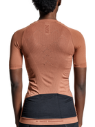 X-BIONIC XCEED RIDE JERSEY SS WMN - Dusty Rose Dark Dusty Rose - Zip Shirts - 21 of 25