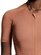 X-BIONIC XCEED RIDE JERSEY SS WMN - Dusty Rose Dark Dusty Rose - Zip Shirts - 22 of 25