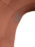 X-BIONIC XCEED RIDE JERSEY SS WMN - Dusty Rose Dark Dusty Rose - Zip Shirts - 23 of 25