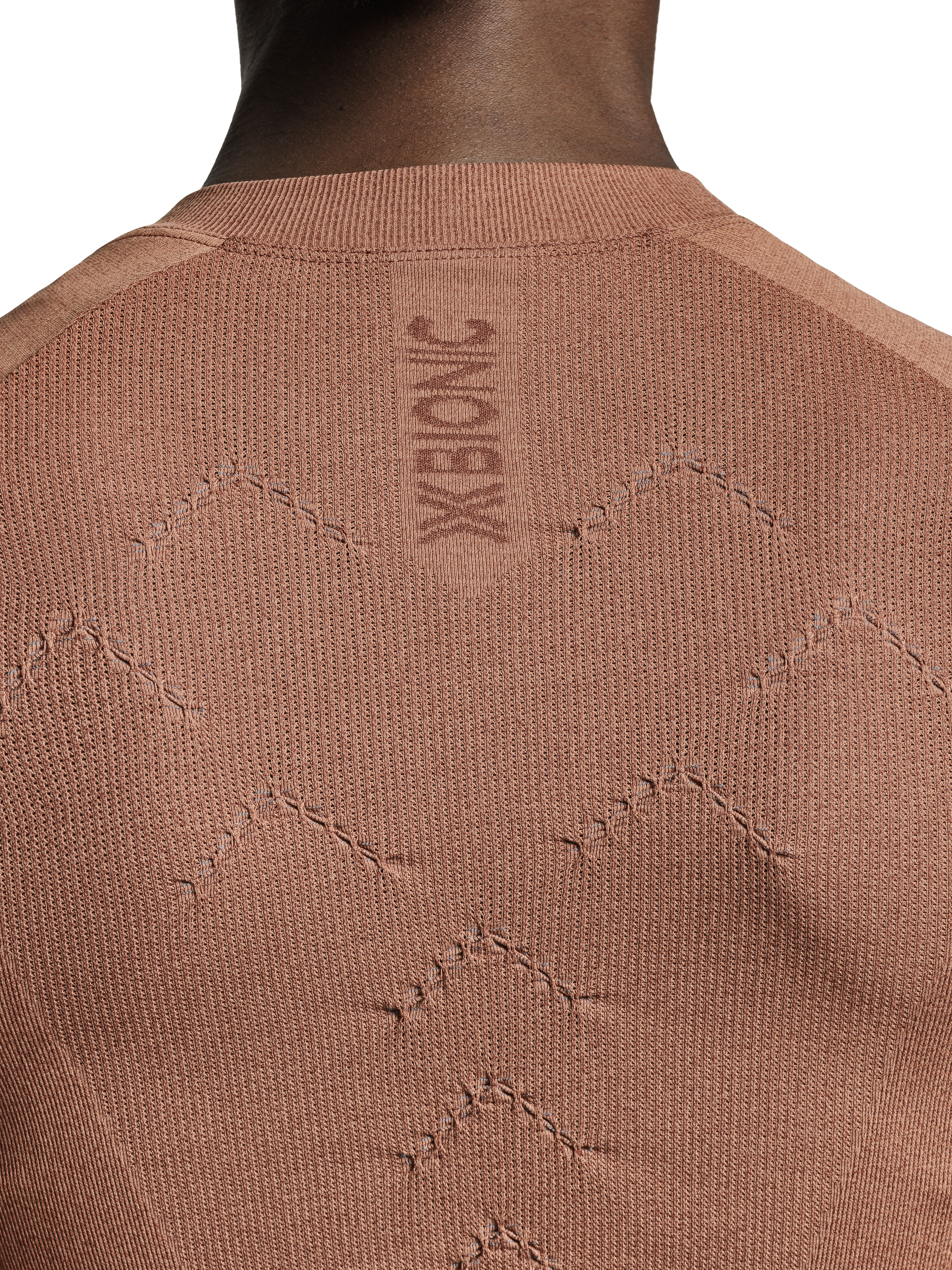 X-BIONIC XCEED RIDE JERSEY SS WMN - Dusty Rose Dark Dusty Rose - Zip Shirts - 24 of 25