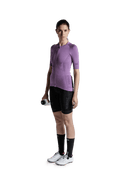 X-BIONIC XCEED RIDE JERSEY SS WMN - Heather Lavender Night - Zip Shirts - 2 of 25