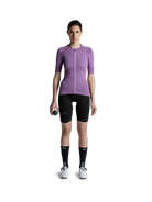 X-BIONIC XCEED RIDE JERSEY SS WMN - Heather Lavender Night - Zip Shirts - 4 of 25