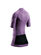 X-BIONIC XCEED RIDE JERSEY SS WMN - Heather Lavender Night - Zip Shirts - 8 of 25