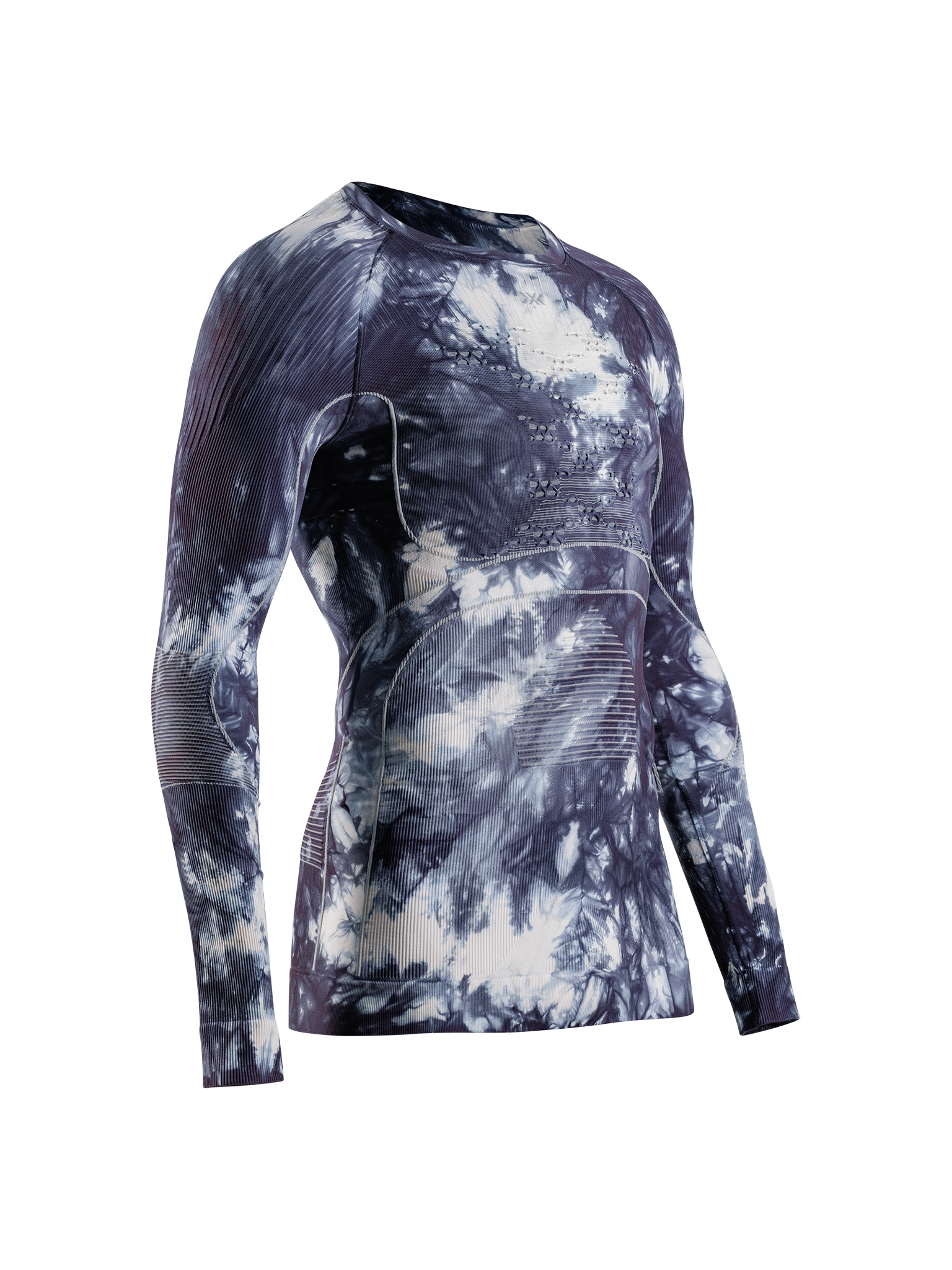 X-BIONIC ENERGY ACCUMULATOR WILD SHIRT LS - Tiedye X Black X White - Longsleeves - 1 of 6