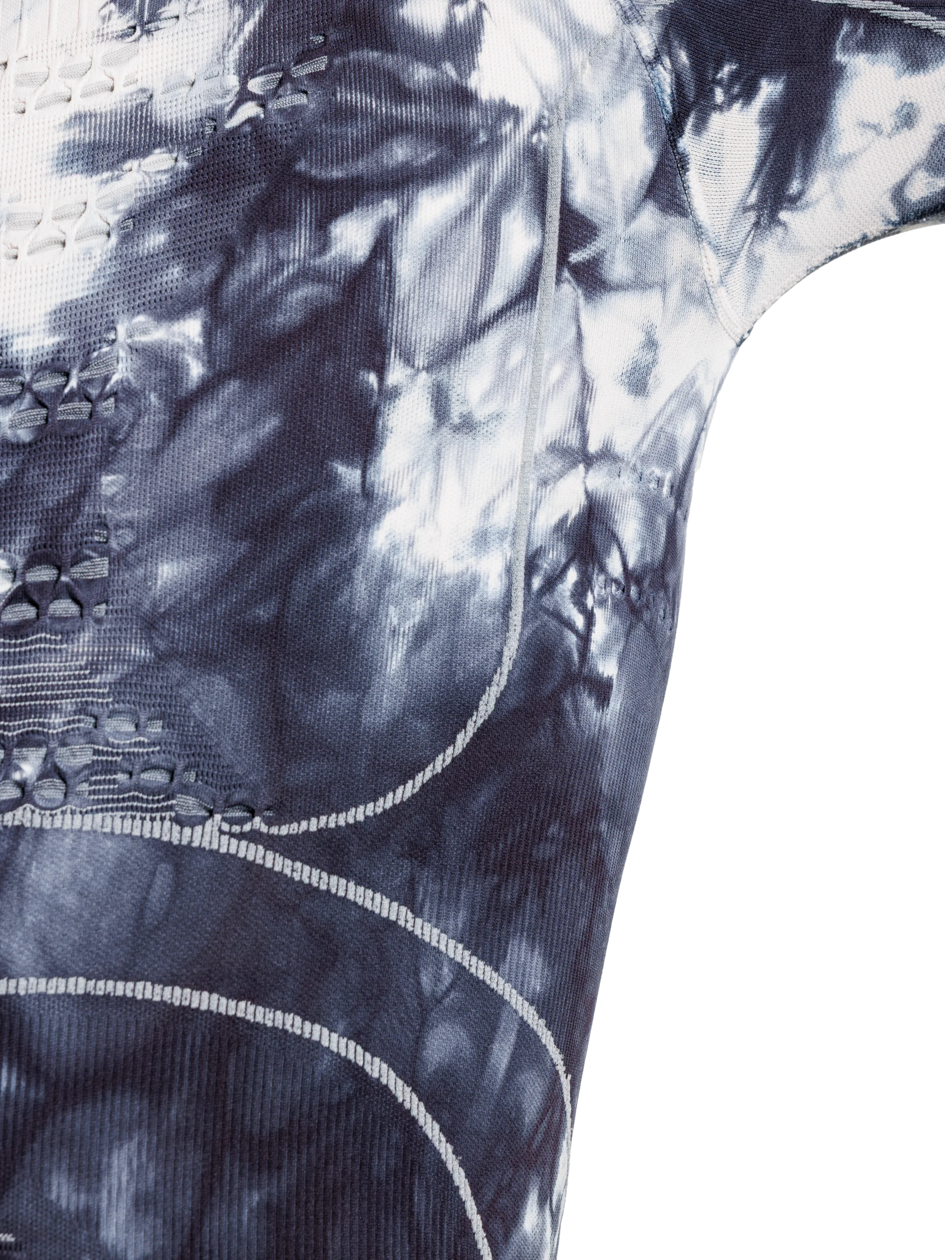 X-BIONIC ENERGY ACCUMULATOR WILD SHIRT LS - Tiedye X Black X White - Longsleeves - 3 of 6