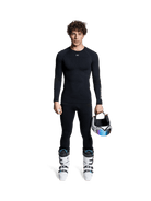 X-BIONIC ENERGY ACCUMULATOR 4.0 PANTS MEN - Opal Black Arctic White - Performance Base Layer Tights - 25 of 50