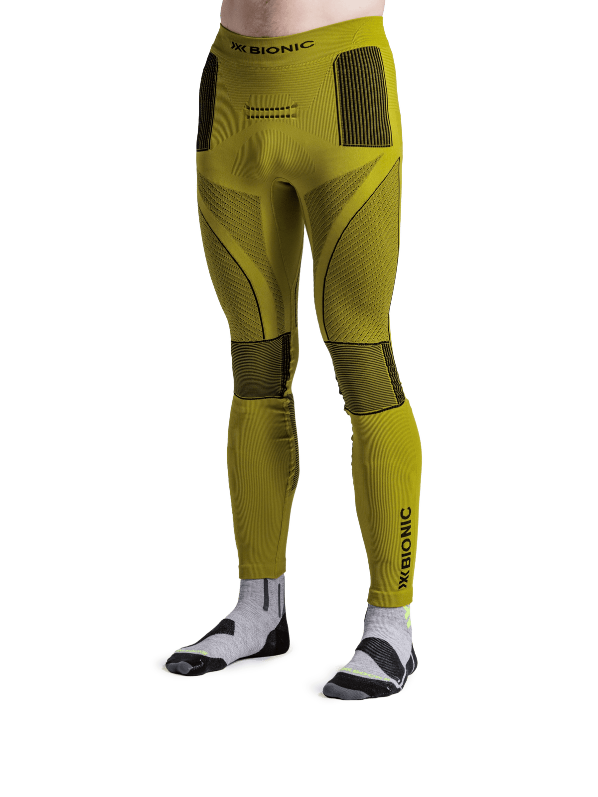 X-BIONIC ENERGY ACCUMULATOR 4.0 PANTS MEN - Moss Green - Performance Base Layer Tights - 41 of 50