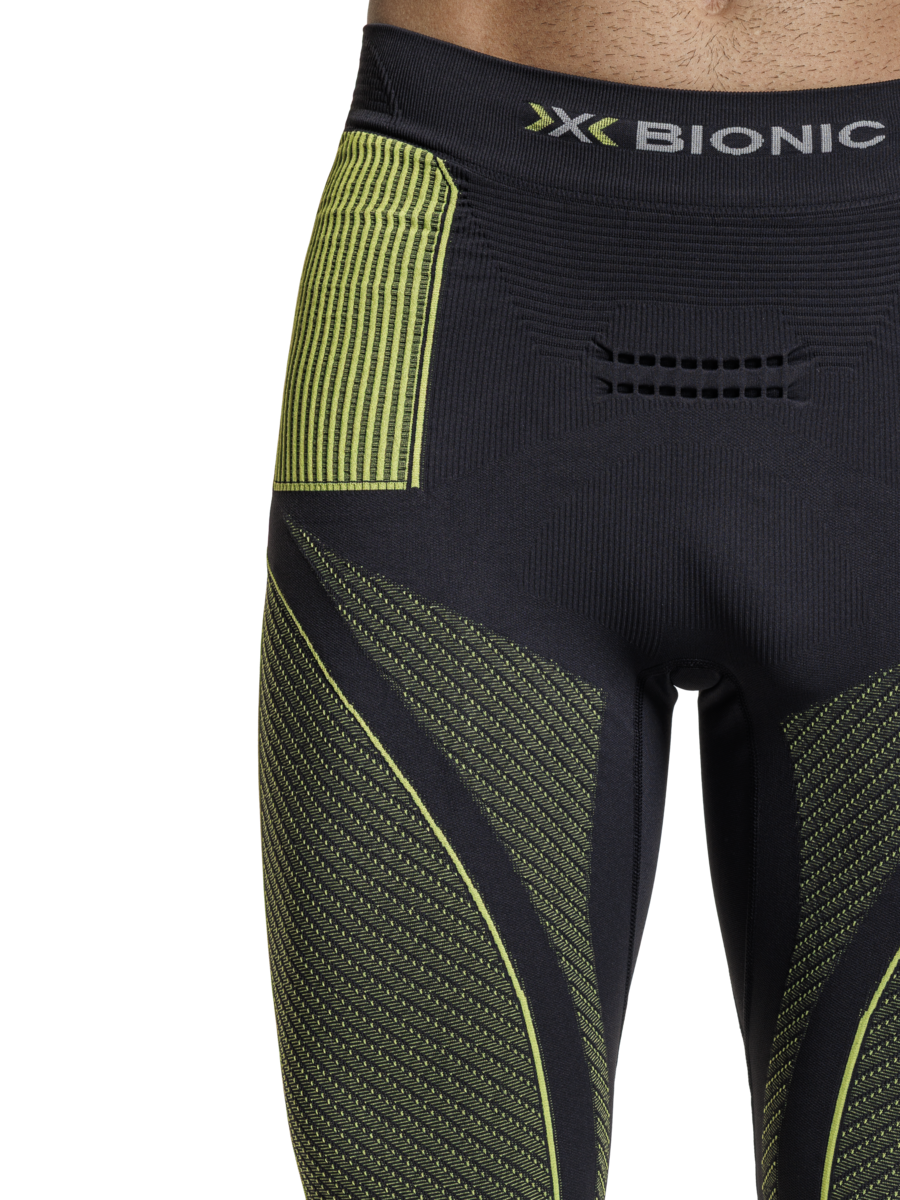 X-BIONIC ENERGY ACCUMULATOR 4.0 PANTS MEN - Charcoal Yellow - Performance Base Layer Tights - 37 of 50