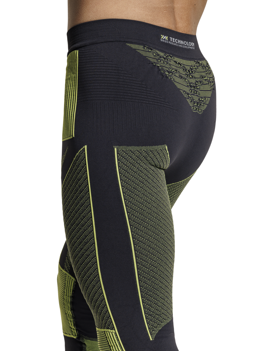 X-BIONIC ENERGY ACCUMULATOR 4.0 PANTS MEN - Charcoal Yellow - Performance Base Layer Tights - 38 of 50