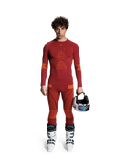 X-BIONIC ENERGY ACCUMULATOR 4.0 PANTS MEN - Dune Red Orange - Performance Base Layer Tights - 18 of 50