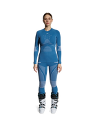 X-BIONIC ENERGY ACCUMULATOR 4.0 PANTS WMN - Mineral Blue Arctic White - Pants - 25 of 50
