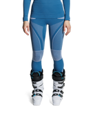 X-BIONIC ENERGY ACCUMULATOR 4.0 PANTS WMN - Mineral Blue Arctic White - Pants - 26 of 50